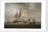 The Frigate 'Triton' and other vessels by Nicholas Pocock