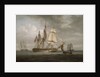 The Frigate 'Triton' and other vessels by Nicholas Pocock