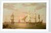 The East Indiaman ''Warley'' by Robert Salmon