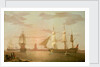 The East Indiaman ''Warley'' by Robert Salmon