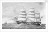 The ship 'Waterloo' (1833) by D. MacFarlane