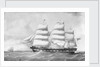 The ship 'Waterloo' (1833) by D. MacFarlane