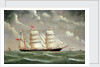 The barque 'Camphill' by Joseph Fannen