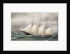 The schooner 'Robert Ingle Carter' by Solon Francis Montecello Badger