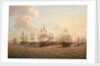 Rodney's fleet taking in prizes after the Moonlight Battle, 16 January 1780 by Dominic Serres the Elder