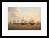 Rodney's fleet taking in prizes after the Moonlight Battle, 16 January 1780 by Dominic Serres the Elder
