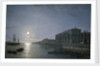 The Thames and Greenwich Hospital by moonlight by Henry Pether