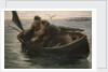 Hauling in the lobster pot by Herbert E. Butler