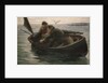 Hauling in the lobster pot by Herbert E. Butler