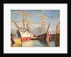 The 'Castle Holme' in Surrey commercial dock by John Everett