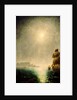 Moonlight view over Table Bay showing Halley's comet by Charles Piazzi Smyth