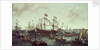 The arrival of the Elector Palatine at Flushing, 29 April 1613 by Adam Willaerts