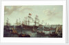 The arrival of the Elector Palatine at Flushing, 29 April 1613 by Adam Willaerts