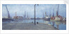 Docks at Goole, early morning, 1971 by Richard Ernst Eurich