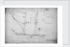 Sketch of sailing vessel 'Daring' and detail of her figurehead by Thomas Robert Strickland