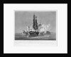 The Hebrus and L' Etoile off Cape La Hogue, March 27th 1814 by Nicholas Pocock