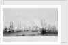 The Bombardment of Sebastopol by the combined fleets, 17th Oct 1854 by E. Walker
