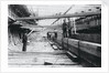 Building the 'Rachel W. Stevens', Bath, Maine, 1898 by Unknown