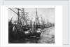 Shipping at low tide, Swansea by unknown