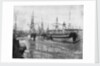 Shipping at low tide, Swansea by unknown