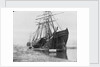 'Mary of St Ives' and unidentified vessel at mooring, Swansea by unknown