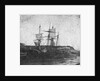 Vessels aground at low tide, Swansea by unknown