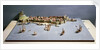 Topographic model, Port of Southampton by Kenneth Britten
