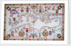 Chart of the entire Mediterrean, 17th century by Cavolini