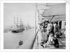 Deck scene, Port Said, onboard the RMS 'Orizaba' (1886) by unknown