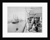 Deck scene, Port Said, onboard the RMS 'Orizaba' (1886) by unknown