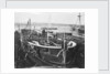 Fitting out iron steamship HMS 'Achilles' (1863) at Chatham Dockyard by unknown