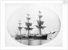 HMS 'Shannon' (1875) at anchor by unknown