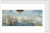 The Spanish Armada in the Strait of Dover, 1588 by Flemish School