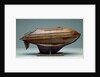 Full hull model, life-saving capsule, starboard broadside by R. F. Wells
