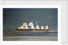 Embroidered picture of the 'Great Eastern' 1858 by James Collins