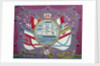 28-gun frigate circa 1850 by William Brookman