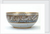 Porcelain bowl painted with scene of the Battle of Copenhagen, 1801 by Royal Danish Porcelain Manufactory
