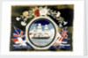 Embroidery of HMS 'Warrior' by unknown