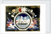 Embroidery of HMS 'Warrior' by unknown