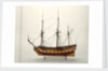 Ship of 40 guns by unknown
