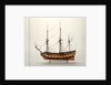 Ship of 40 guns by unknown