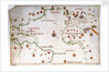 Portulan chart of the Atlantic by Pedro Reinel