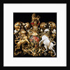 Royal coat of arms of King William III by unknown