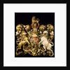 Royal coat of arms of King William III by unknown