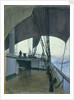 Deck scene on the barque 'Suzanne' by John Everett