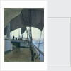 Deck scene on the barque 'Suzanne' by John Everett