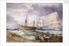 HMS 'Victory' towed into Gibraltar by Clarkson Stanfield