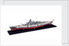 'Bismarck', port view by H. G. Sitford