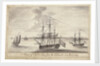 A view of Charleston, Carolina by Nicholas Pocock (21 June to 4 November 1767, on voyages from Bristol to South Carolina and back) by Nicholas Pocock