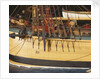 'Endeavour', detail, port foremast shrouds and anchors by Robert A. Lightley